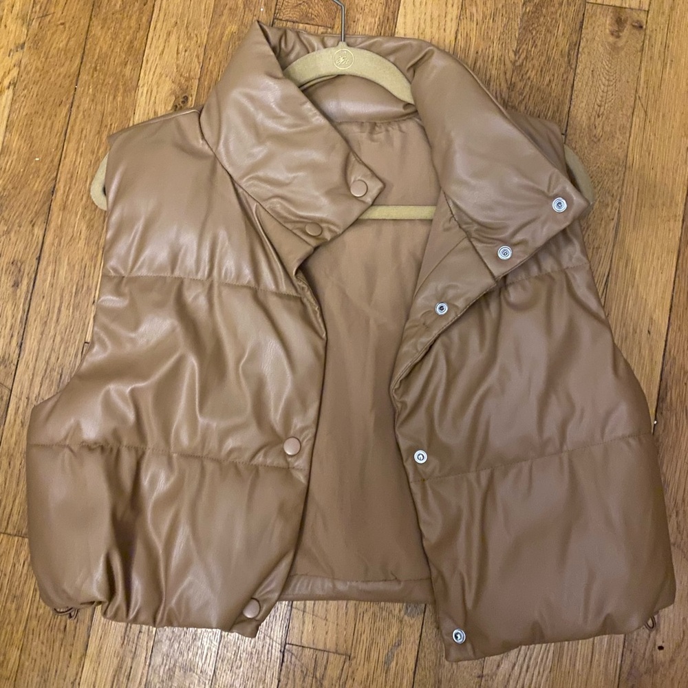 Tan vest